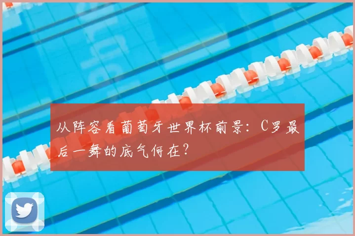 从阵容看葡萄牙世界杯前景:C罗最后一舞的底气何在?